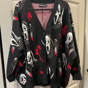 Ghostface Oversized Cardigan